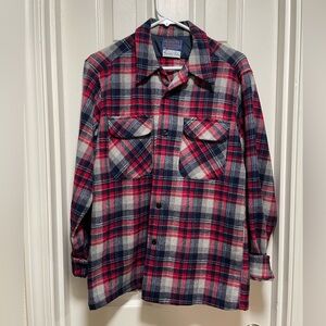 Vintage Pendleton made for Frederick and Nelson flannel shirt.